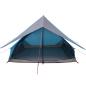 Preview: Familienzelt 7-Personen Blau Polyester 7-Personen