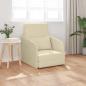 Preview: ARDEBO.de - Boden Sofa Bett Creme Stoff Mittel Langlebig Boden Sofa Bett