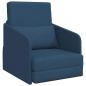 Preview: Sofa Blau Polyester 200 x 60 x 62 cm Langlebig Futon Sofa