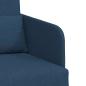 Preview: Sofa Blau Polyester 200 x 60 x 62 cm Langlebig Futon Sofa