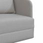 Preview: Sofa Wolken-Grau Polyester 200 x 60 x 62 cm Futon Sofa-Bett