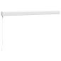 Preview: Markise Einziehbar Creme 3,5x2,5 m Stoff und Aluminium