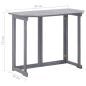 Preview: 2-tlg. Bistro-Set Massivholz Akazie Grau