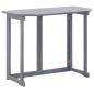 Preview: 2-tlg. Bistro-Set Massivholz Akazie Grau