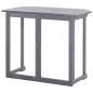 Preview: 2-tlg. Bistro-Set Massivholz Akazie Grau