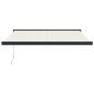 Preview: Markise Einziehbar Creme 3x2,5 m Stoff und Aluminium