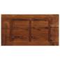 Preview: Tischplatte 100x50x3,8 cm Rechteckig Altholz Massiv