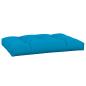 Preview: Palettenkissen Blau 120x80x12 cm Stoff