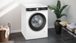 Preview: Siemens iQ500 WN44G242 Waschtrockner, 9/6 kg, 1400 U/min, smartFinish, autoDry-Technologie, speedPack L, Antiflecken-System, freistehend