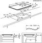 Preview: AEG TO74IB00UB Autarkes Induktionskochfeld, 69,6 cm breit, Hob²Hood, Timer, Kindersicherung, TouchControl, Edelstahlrahmen