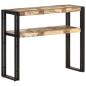 Preview: Konsolentisch 90x30x75 cm Altholz Massiv
