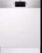 Preview: ARDEBO.de AEG FES6491CZM 6000 SatelliteClean Teilintegrierter Geschirrspüler, 60 cm breit, 14 Maßgedecke, AirDry, MaxiFlex Besteckschublade, Edelstahl