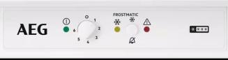 Preview: AEG OAB6I82EF Einbau Gefrierschrank, Nischenhöhe 82 cm, 95 L, Festtürtechnik, SpaceSmart Combo, OptiSpace, Electronic Control, Frostmatic, unterbaufähig, weiß