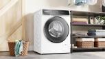 Preview: Bosch WGB246071 Serie 8 9kg Frontlader Waschmaschine, 60 cm breit, 1600 U/Min, AquaStop, Touch Control Bedienung, Vario Trommel, Home Connect, Iron Assist, weiß