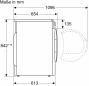 Preview: Bosch WTH83V04 Serie 4 8kg EEK: D Wärmepumpentrockner, 60 cm breit, Auto Dry, Sensitive-Drying-System, Quick-40"-Trocknen, weiß