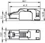 Preview: Telegärtner MFP8-SL Steckverbinder, Cat.6A, ISO, T568B, kurz (100039916)