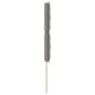 Preview: Kopfteil Linien Design Taupe 100 cm Stoff