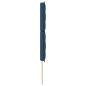 Preview: Kopfteil Linien Design Blau 160 cm Stoff