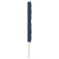 Preview: Kopfteile Linien Design Blau 180 cm Stoff