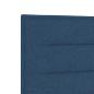 Preview: Kopfteil Linien Design Blau 200 cm Stoff