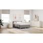 Preview: Boxspringbett mit Matratze Taupe 140x200 cm Stoff