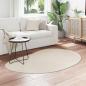 Preview: Bereichsteppich Beige 120x170 cm Polyester Rutschfest