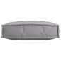 Preview: Palletkissen für Sitz Grau 60x60x12 cm Oxfordstoff