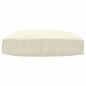 Preview: Pallet Kissen für Sitz Creme 80x80x12 cm Oxford Stoff