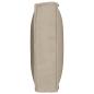 Preview: Kissen Taupe 80 x 40 x 12 cm Oxford-Stoff