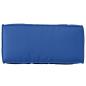 Preview: ARDEBO.de - Pallet-Kissen für die Rückenlehne Royal Blau 80x40x12 cm Oxford-Stoff
