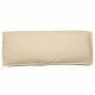 Preview: Palettenkissen für Rückenlehne Beige 120x40x12 cm Oxford-Stoff
