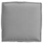 Preview: Kissen 2 Stk. Oxford-Stoff Grau 40 x 40 x 8 cm