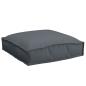 Preview: Pallet-Kissen für Sitz 6 Stück Anthrazit 40x40x8 cm Oxford-Gewebe
