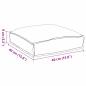 Preview: Pallet Kissen für Sitz 6 Teile Grau 40x40x8 cm Oxford Stoff