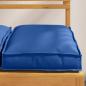 Preview: Pallet Kissen für Sitz 6 Stk. Royalblau 40x40x8 cm Oxford Stoff