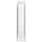 Preview: Gabionen mit Hochbogen 9 Stk. 200x50x220/240cm Verzinktes Eisen