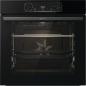 Preview: Gorenje Black Induct Set 2 EEK: A Backofen-Set mit Induktionskochfeld (BOS6737E06BG + GI6401BSC) 59,5 cm breit, 77 L, schwarz