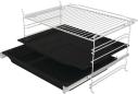 Preview: Gorenje Black Induct Set 2 EEK: A Backofen-Set mit Induktionskochfeld (BOS6737E06BG + GI6401BSC) 59,5 cm breit, 77 L, schwarz