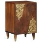 Preview: ARDEBO.de - Badezimmer Schrank Honigbraun Massivholz Akazie 38 x 33 x 58 cm