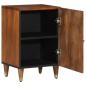 Preview: Badezimmer Schrank Honigbraun Massivholz Akazie 38 x 33 x 58 cm