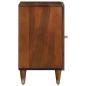 Preview: Badezimmer Schrank Honigbraun Massivholz Akazie 38 x 33 x 58 cm