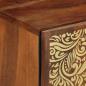 Preview: Badezimmer Schrank Honigbraun Massivholz Akazie 38 x 33 x 58 cm