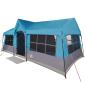 Preview: Campingzelt mit Fenstern Blau 12-Personen Wasserdicht