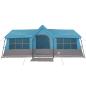 Preview: Campingzelt mit Fenstern Blau 12-Personen Wasserdicht