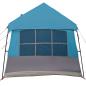Preview: Campingzelt mit Fenstern Blau 12-Personen Wasserdicht