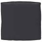 Preview: Pallet Kissen für Sitz Schwarz 80x80x12 cm Oxford Gewebe