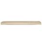 Preview: Palettenkissenset 2 Stk. Oxford-Stoff Beige 180 x 40 x 8 cm