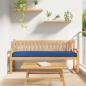 Preview: ARDEBO.de - Outdoor-Kissen Set aus 2 Königsblau Polyester Standard
