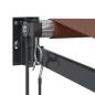 Preview: Markise Automatisch Braun 300x250 cm
