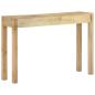 Preview: Konsolentisch 110x30x75 cm Gebleichtes Massivholz Mango